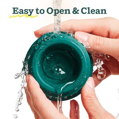 Show full view: Woof Christmas Holiday Pupsicle Long Lasting Interactive Treat Dispensing Dog Toy for Boredom & Low Mess Design, Candy Cane Red, X-Large slide 5 of 8