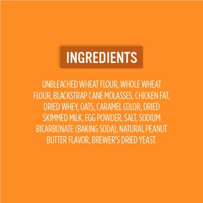 Show full view: Blue Dog Bakery Doggie Paws Peanut Butter Dog Treats, 16.2-oz box slide 4 of 6