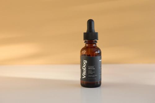 Show full view: VitaDog Nutrition Bundle: Daily All-in-One Powder Supplement, 21.2-oz bag + Custom Blend Oil Liquid Supplement for Dogs, 1-fl oz bottle slide 9 of 9