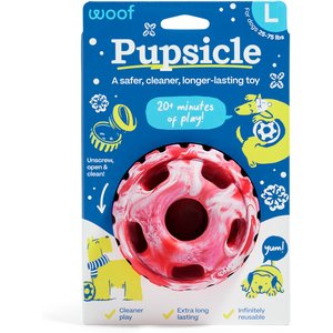 Nylabone Power Donut Bacon Glazed Flavor Tough Dog Chew Toy, Pink