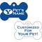 Show in main carousel: ShopInstaPets Bone 2 Sided Customized Dog Id Tag, Blue, BYU Cougars slide 1 of 5
