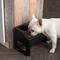 Show in main carousel: IRIS Elevated Dog Feeder with Attachable Feet, Medium, Black, 4-cup slide 3 of 10