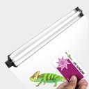 REPTI ZOO T5 HO UVB Reptile Lighting Combo Kit, 24-watt