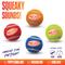 Show in main carousel: Nerf Dog Tennis Ball Dog Toy, Blue/Yellow/Orange/Red, 2.5-in slide 3 of 5