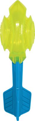 Show full view: Nerf Dog TPR Squeak Vortex Dog Ball Toy, Light Blue/Green, 12-in, 4 count slide 6 of 7