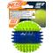Show in main carousel: Nerf Dog Translucent TPR 3-Part Spike LED & Squeak Dog Ball Toy, Blue/Green, 2.7-in slide 1 of 6
