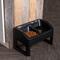 Show in main carousel: IRIS Elevated Dog Feeder with Attachable Feet, Medium, Black, 4-cup slide 2 of 10