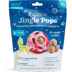 Woof Pupsicle Pops Refills Birthday Lickable Dog Treats