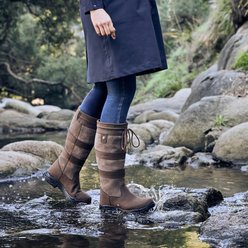 Dublin River IV Horse Boots, Chocolate, Ladies 8 slide 2 of 9