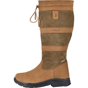 Dublin River IV Horse Boots, Dark Brown, Ladies 9
