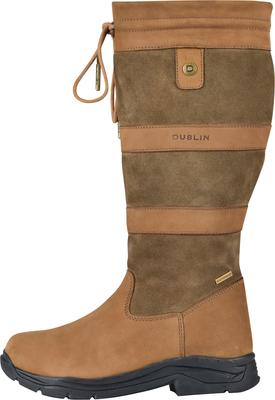 Show full view: Dublin River IV Horse Boots, Dark Brown, Ladies 10.5 slide 2 of 8