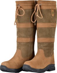 Dublin River IV Horse Boots, Dark Brown, Ladies 10.5