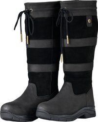 Dublin River IV Horse Boots, Black, Ladies 6