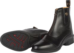 Dublin Rapture Zip Horse Paddock Boots, Black, Ladies 6