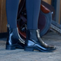 Dublin Altitude Zip Horse Paddock Boots, Black, Ladies 8 slide 2 of 5