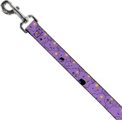 Buckle-Down Cartoon Network Adventure Time Lumpy Space Princess Expressions Polyester Dog Leash, Lavender, 4-ft long, 1-in wide slide 2 of 6