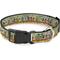 Show in main carousel: Buckle-Down Nickelodeon Ninja Turtles Battle Foot Soldiers Video Game Scene Plastic Buckle Polyester Dog Collar, Large: 15 to 24-in neck, 1-in wide slide 1 of 9