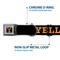 Show in main carousel: Buckle-Down Paramount Network Yellowstone Text & Y Logo Metal Seatbelt Buckle Polyester Dog Collar, Weathered Black/Orange, Medium: 11 to 16.5-in neck, 1-in wide slide 5 of 9