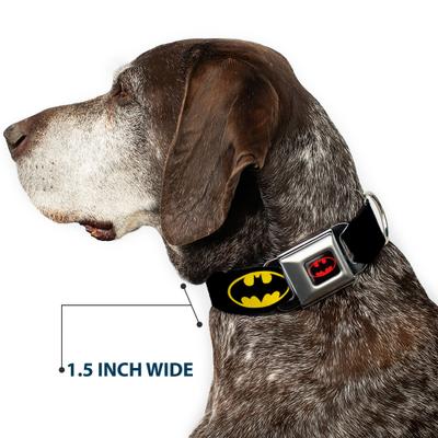 Show full view: Buckle-Down Batman Shield Seatbelt Buckle Dog Collar, Small slide 7 of 11