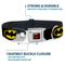 Show in main carousel: Buckle-Down Batman Shield Seatbelt Buckle Dog Collar, Small slide 4 of 11
