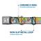 Show in main carousel: Buckle-Down Disney Winnie the Pooh Eeyore Butterfly Pose Floral Collage Metal Seatbelt Buckle Polyster Dog Collar, Blue, Small: 9.5 to 13-in neck, 1-in wide slide 5 of 9