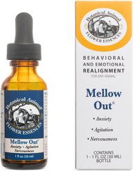Botanical Animal Flower Essences Mellow Out Calming Pet Supplement, 1-fl oz bottle