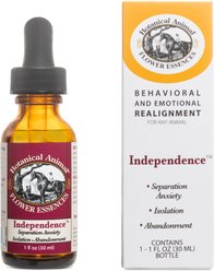 Botanical Animal Flower Essences Independence Calming Pet Supplement, 1-fl oz bottle