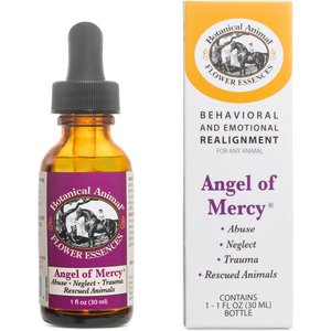 Botanical Animal Flower Essences Angel of Mercy Calming Pet Supplement, 1-fl oz bottle