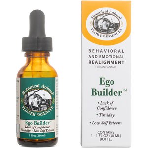 Botanical Animal Flower Essences Ego Builder Calming Pet Supplement, 1-fl oz bottle