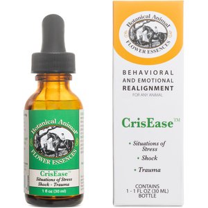 Botanical Animal Flower Essences CrisEase Calming Pet Supplement, 1-fl oz bottle