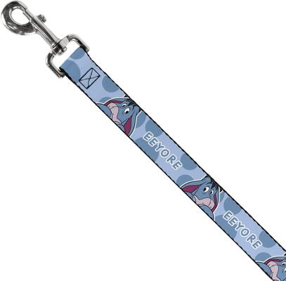Show full view: Buckle-Down Disney Winnie The Pooh Eeyore Text & Expression Polyester Dog Leash, 4-ft long, 1-in wide slide 2 of 6