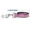 Show in main carousel: Buckle-Down Disney Winnie The Pooh Piglet Expression Stripe Polyester Dog Leash, Pink, 4-ft long, 1-in wide slide 6 of 7