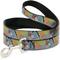 Show in main carousel: Buckle-Down Disney Winnie The Pooh Eeyore Butterfly Pose Floral Collage Polyester Dog Leash, Blue, 4-ft long, 1-in wide slide 1 of 6