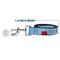 Show in main carousel: Buckle-Down Peanuts Snoopy & Woodstock Dog House Pose & Text Polyester Dog Leash, Sky Blue, 4-ft long, 1-in wide slide 6 of 7