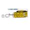 Show in main carousel: Buckle-Down Peanuts Snoopy Smiling Pose Paw Print Polyester Dog Leash, Yellow/Black/White, 4-ft Long, 1-in wide slide 6 of 6