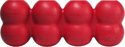 KONG Goodie Ribbon Dog Toy, Red, Medium