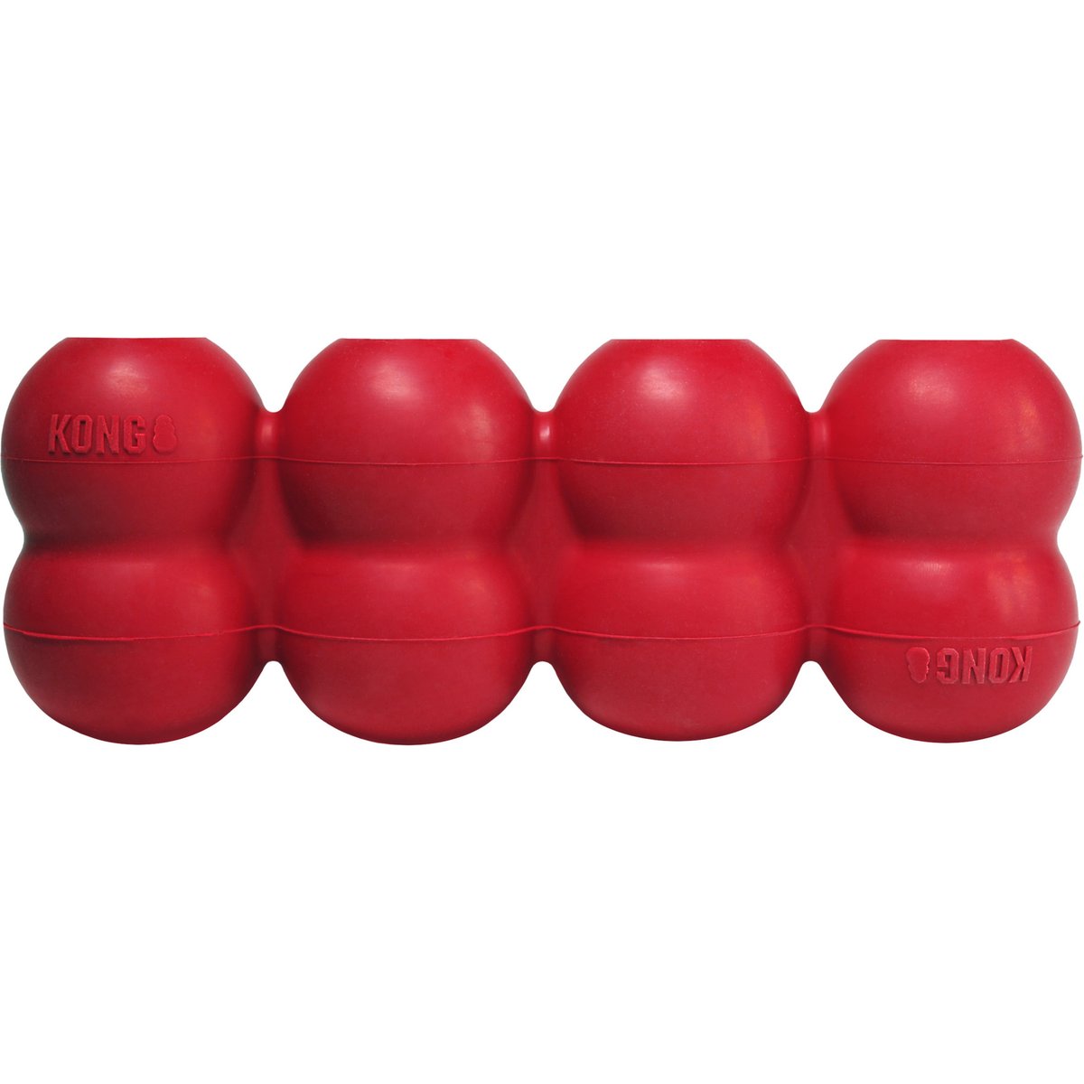 KONG Goodie Ribbon Dog Toy, Red, Small
