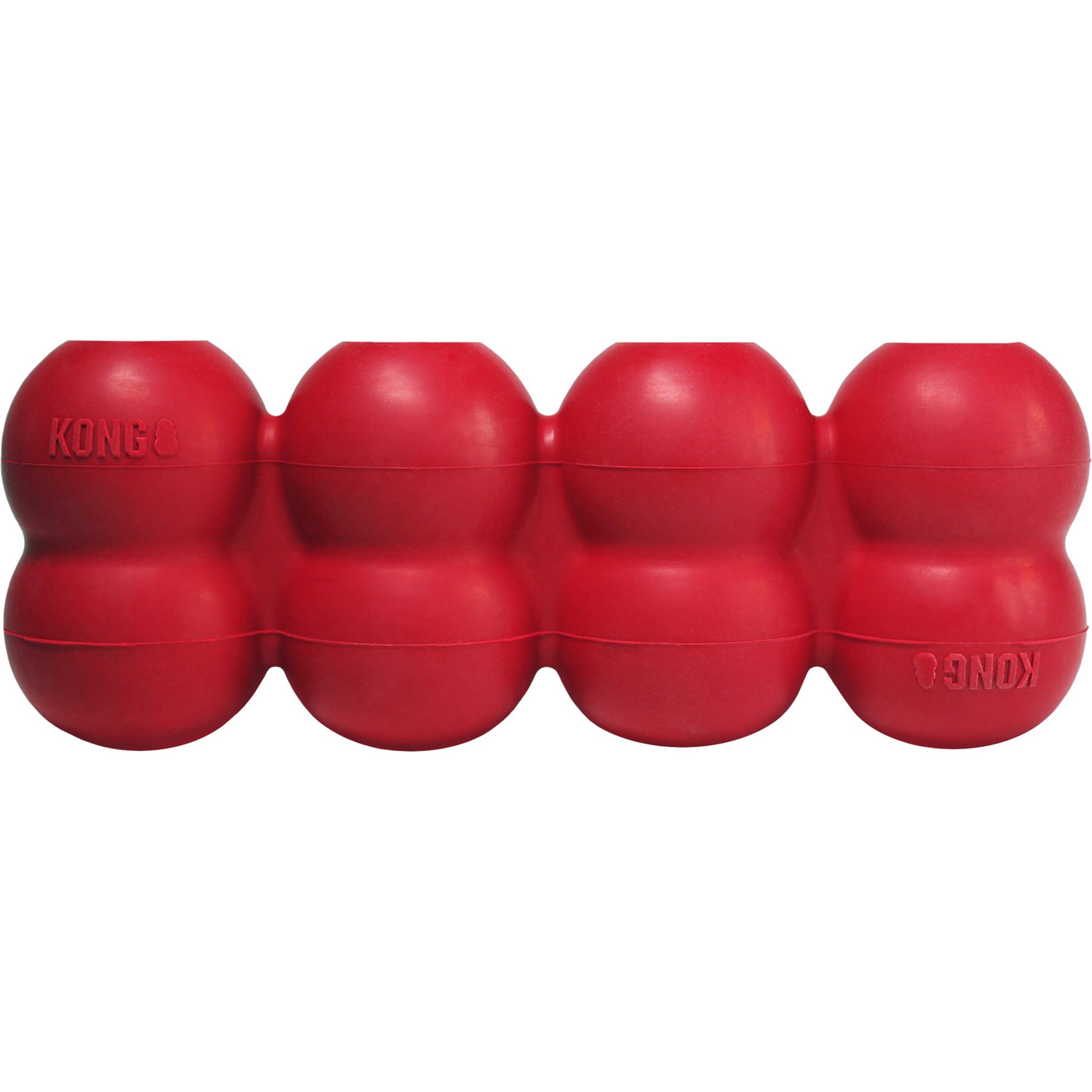 KONG Goodie Ribbon Dog Toy, Red, Large