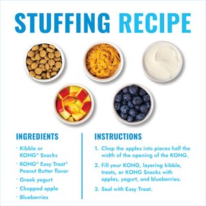 KONG Puppy Tires Dog Toy, Color Varies, Small