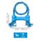 Show in main carousel: KONG Puppy Goodie Bone with Rope Dog Toy, X-Small, Blue slide 4 of 10