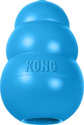 KONG Puppy Chew Dog Toy, Blue, Small