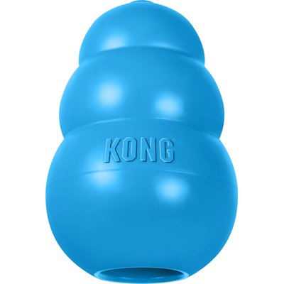KONG KONG Puppy Chew Dog Toy, Blue, Small