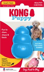 KONG Puppy Chew Dog Toy, Blue, Small slide 2 of 9