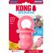 Show in main carousel: KONG Puppy Binkie Chew Dog Toy, Pink, Medium slide 4 of 12