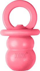 KONG Puppy Binkie Chew Dog Toy, Pink, Small