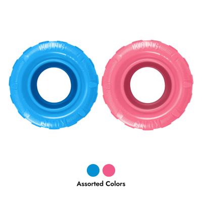 Show full view: KONG Puppy Tires Dog Toy, Color Varies, Small slide 6 of 13