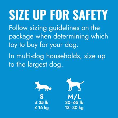 Show full view: KONG Puppy Tires Dog Toy, Color Varies, Small slide 7 of 13