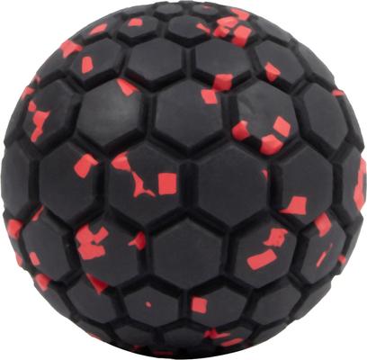Show full view: Chew King by Mammoth Supreme Tough Fetch Ball Dog Toy, Black & Red, Small: 2.5-in slide 3 of 10