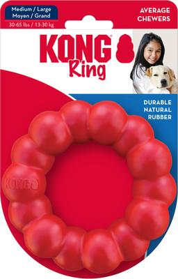 Show full view: KONG Ring Dog Toy, Medium/Large slide 4 of 11