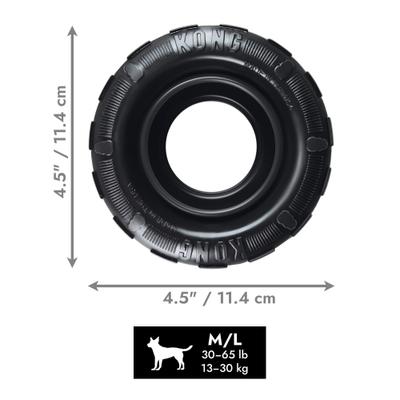 Show full view: KONG Extreme Tires Dog Toy, Medium/Large slide 3 of 12